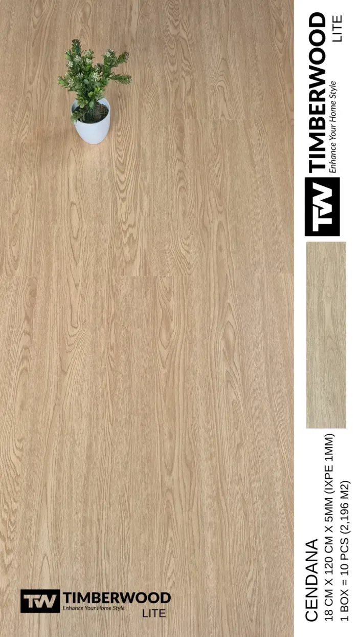 Lantai SPC Timberwood Lite 5MM - foto 2