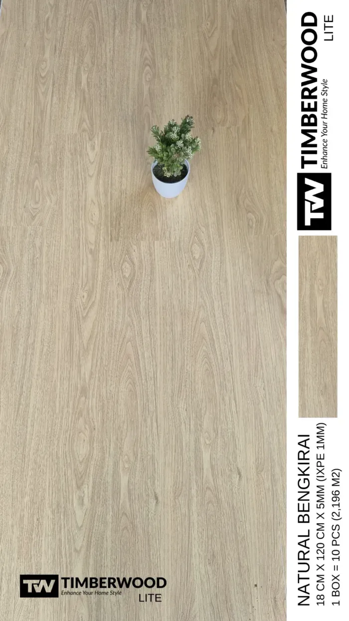 Lantai SPC Timberwood Lite 5MM - foto 3