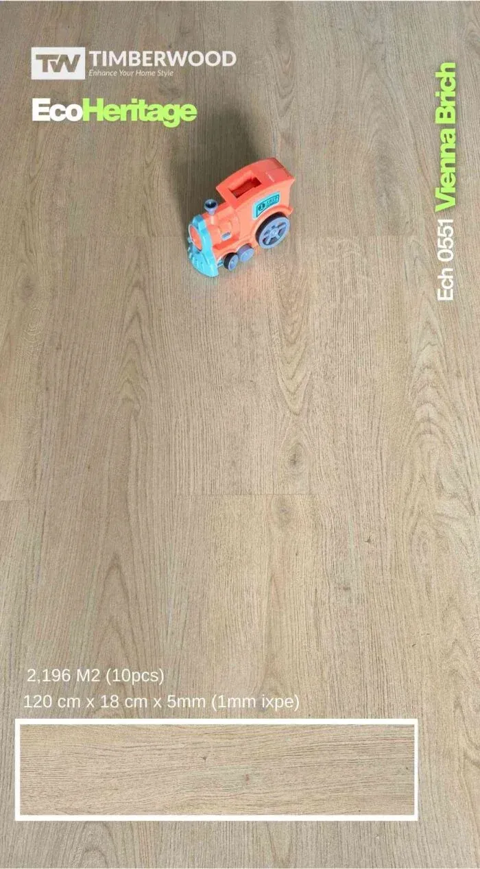 Lantai SPC Timberwood Eco Heritage 5MM - foto 3