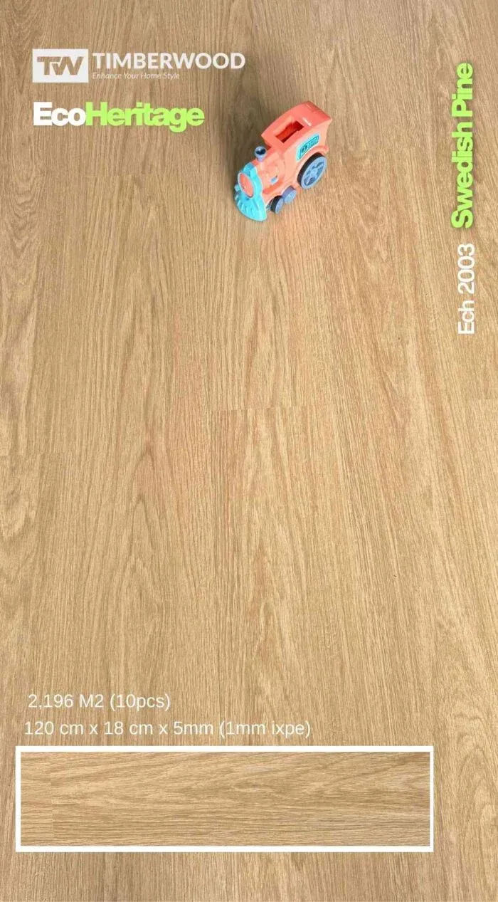 Lantai SPC Timberwood Eco Heritage 5MM - foto 4