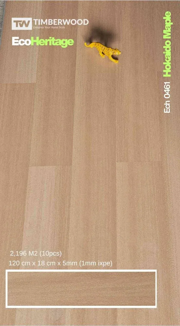 Lantai SPC Timberwood Eco Heritage 5MM - foto 5