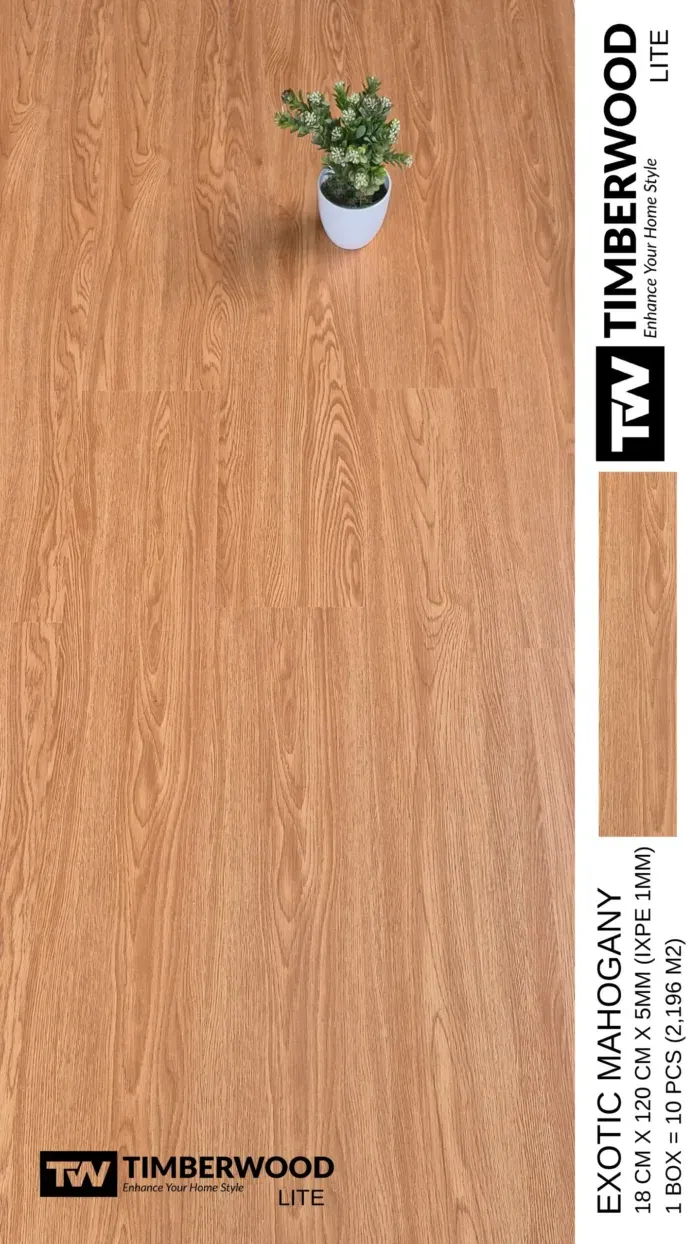 Lantai SPC Timberwood Lite 5MM - foto 7
